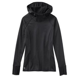 Athleta Plush Tech Hoodie Black Medium